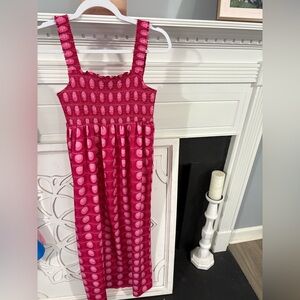 Sundayup dress Smocked top sleeveless dress small